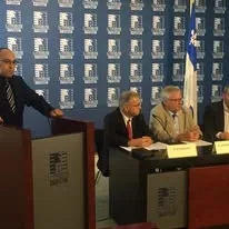 Tribune de presse à l'Assemblée nationale du Québec