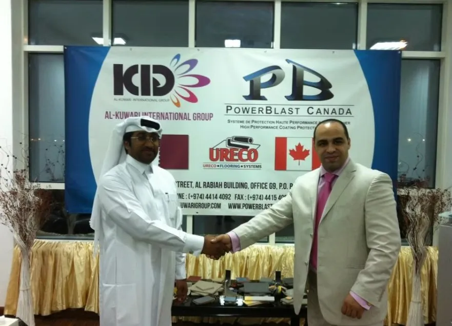 Partenariat Powerblast au Qatar